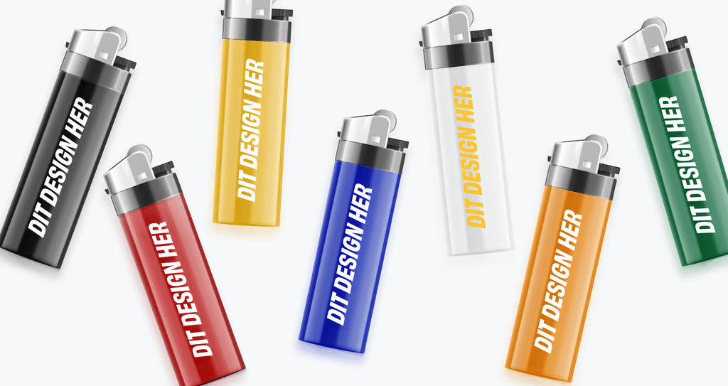 Lighter Basic Lighter med tryk - Køb basic lightere med tryk og eget logo BILLIGT