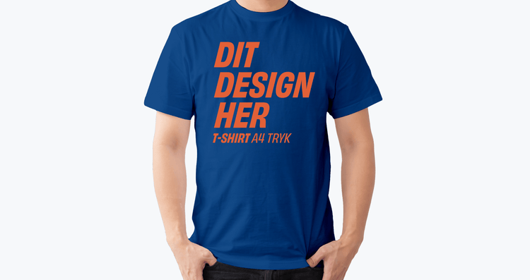 T-shirts - Blå