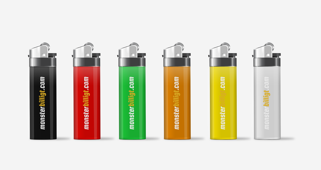 Lighter Basic Lighter med tryk - Køb basic lightere med tryk og eget logo BILLIGT